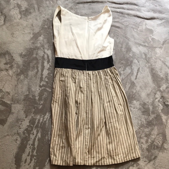 Anthropologie Flower Striped Dress NWOT - Picture 6 of 6